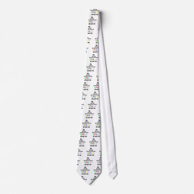 Design för tysk Wirehsted Pointer Walks Slips (Framsida)
