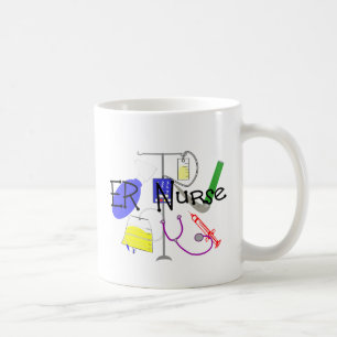 Design för utrustning för ER-sjuksköterska Kaffemugg