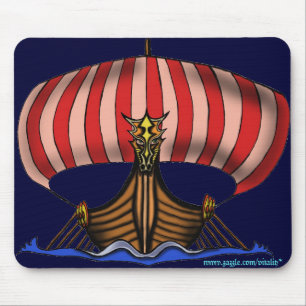 Design för Viking fraktmousepad Musmatta