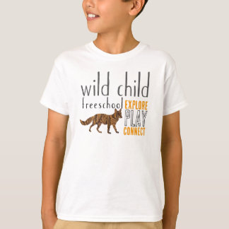 Design för vildbarnräv tee shirt