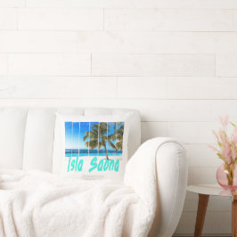 Design för Vintagen Isla Saona Dominikanska republ Kudde