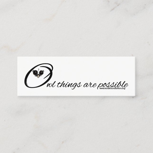 Design för visitkort för logotyp för modfundament (Framsida)