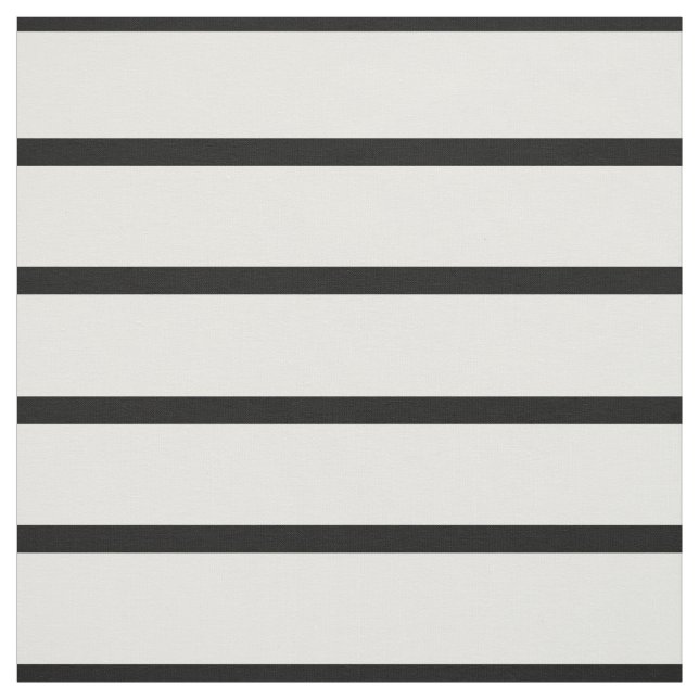 Design för vit och svart Rand Tyg (Provkarta)