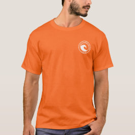 Design för Wave Circle för kinesiska coteague Isla T Shirt