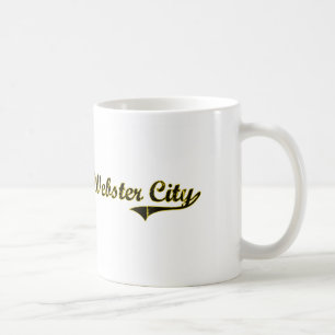 Design för Webster stadsIowa klassiker Kaffemugg