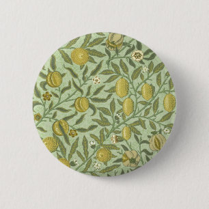 Design för William Morris Pomegranatefrukt Knapp