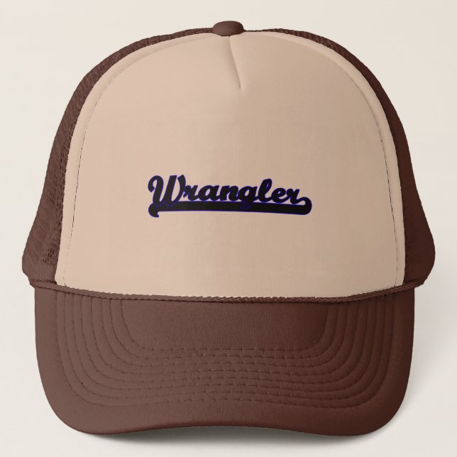 Design för Wranglerklassikerjobb Keps (Framsida)
