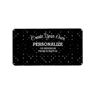 Design från friställd - adressetikett