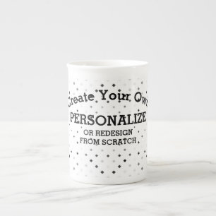 Design från friställd - benporslin mugg