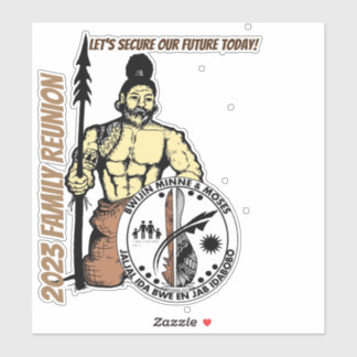 Design från Marshallöarna Klistermärken