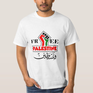 Design "FREE PALESTINE" – Solidarité et Résistance T Shirt
