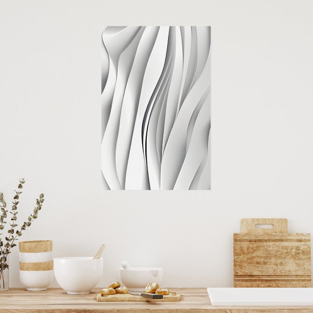 Design Futuristiska vinkart - varje dag, futuristi Poster (Kök)