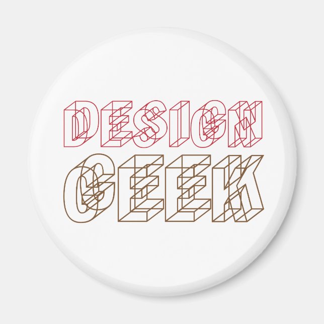Design Geek Magnet (Framsidan)