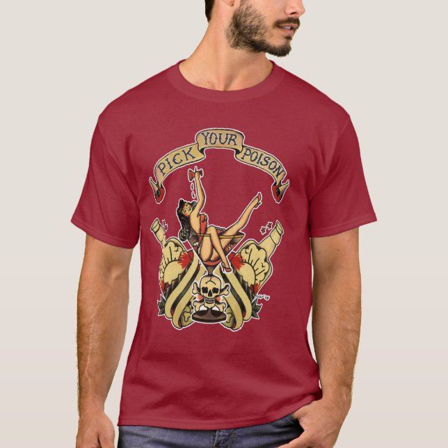 Design Girl1 Tee Shirt (Framsida)