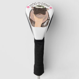 Design Golf Head Cover "Moo Deng"