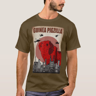Design Guinea Pigzilla Citys japansk design Art C T Shirt