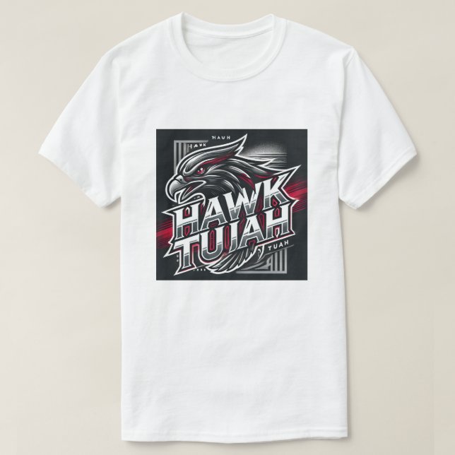 Design Hawk Tuah Merchandise T Shirt (Design framsida)