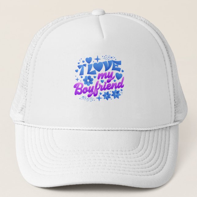 Design-I love my boyfriend Keps (Framsida)