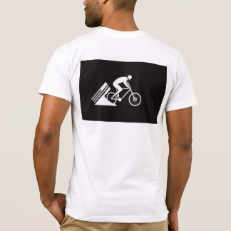 design illustration of bike t shirt