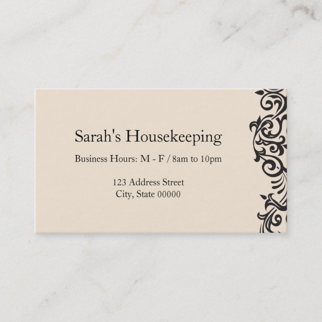 Design Inslag Visitkort (Framsida)