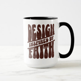 Design inspirerad av tro mugg