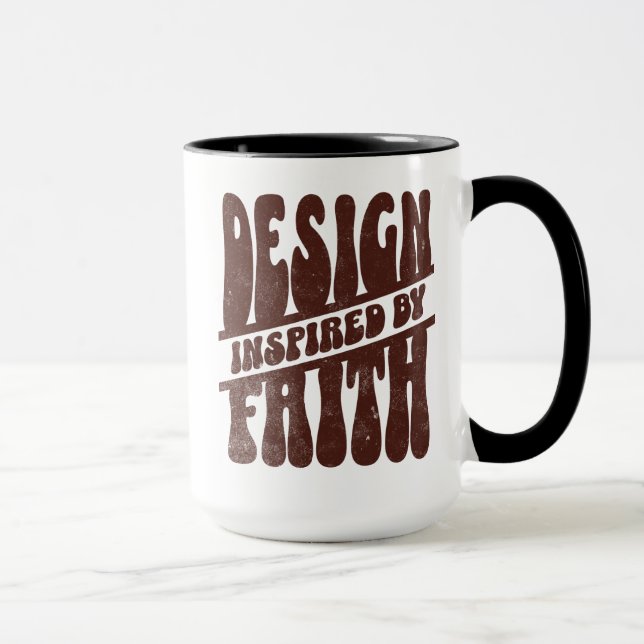 Design inspirerad av tro mugg (Höger)