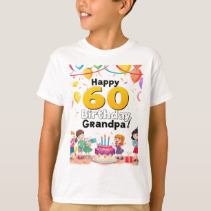 Design jag vill ha för min far för hans 60:e t shirt