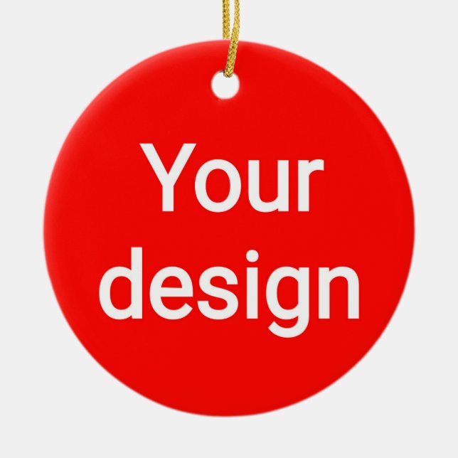 Design  julgransprydnad keramik (Framsidan)