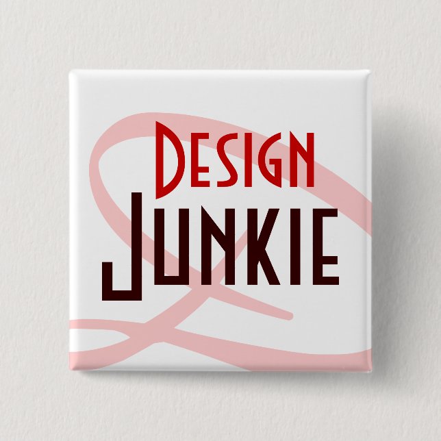 Design Junkie Knapp (Framsida)
