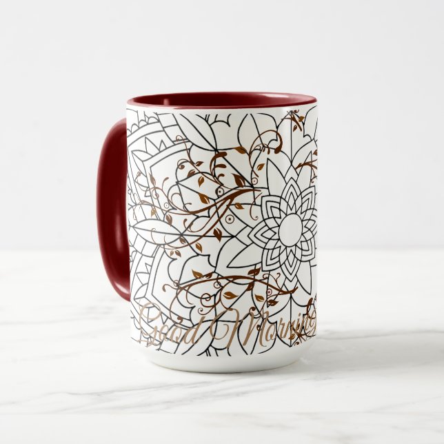 Design Kaffe koppar & Tea Kopp (Framsida vänster)