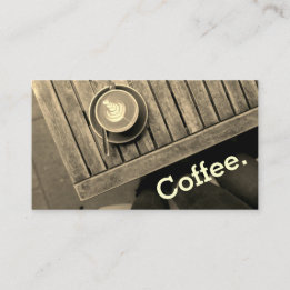 Design Kaffekvadratisk kvadrat med enkel Bord-loja Lojalitetskort