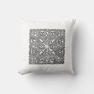 design kakel blomstra kudde