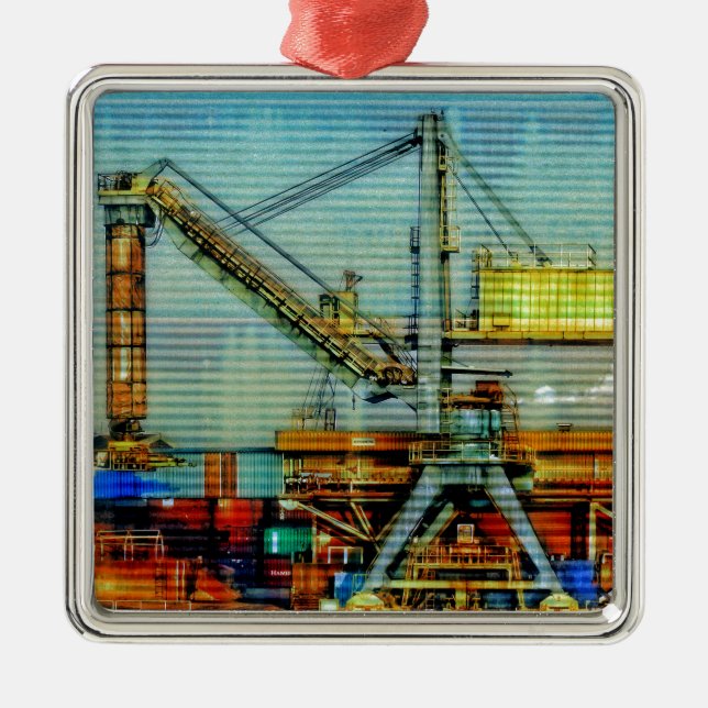 Design Kran Julgransprydnad Metall (Framsidan)