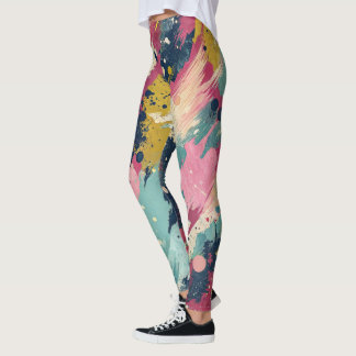 Design-Leggings mit ausgefallenem Muster  Leggings