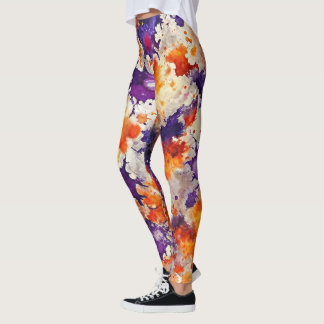 Design-Leggings mit ausgefallenem Muster  Leggings