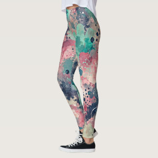 Design-Leggings mit ausgefallenem Muster  Leggings