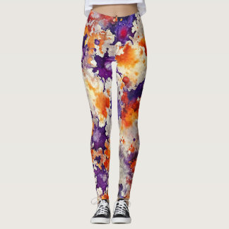 Design-Leggings mit ausgefallenem Muster  Leggings