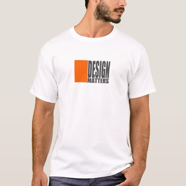 Design Matters-m1 T Shirt (Framsida)