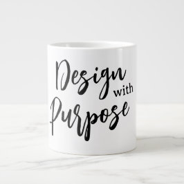Design med syfte jumbo mugg