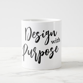 Design med syfte jumbo mugg