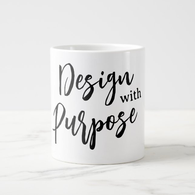 Design med syfte  jumbo mugg (Framsidan)