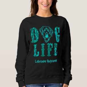 Design med Turqouise Labrador Retriever Lab T Shirt