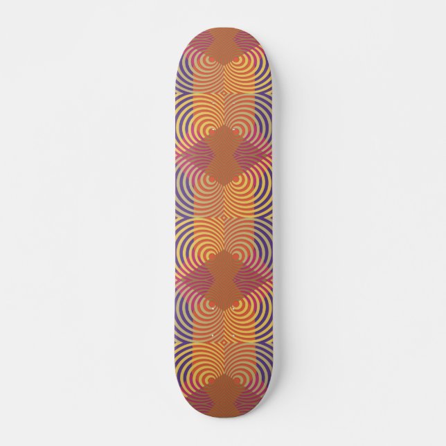Design Melon - 02 Mini Skateboard Bräda 18,5 Cm (Framsida)