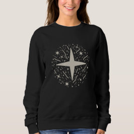 Design Nouvel An : étoiles argentées et confettis T Shirt