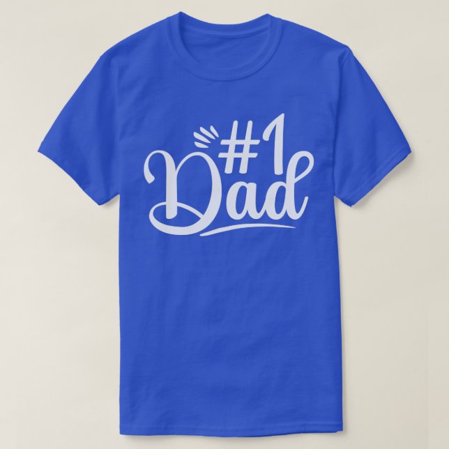 Design nummer ett Pappa för Fars dag T Shirt (Design framsida)