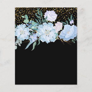 Design OWN Girly Party, Bröllop-födelsedag Flygblad