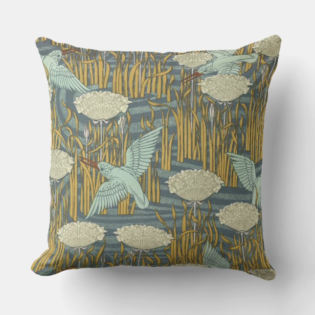 Design Pilling för Art nouveau Kudde (Framsida)