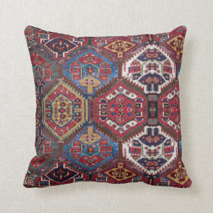 Design Pillow för Antique Persian Oriental Matta Kudde