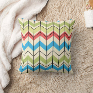 Design Pillow för modern pil Mönster Kudde