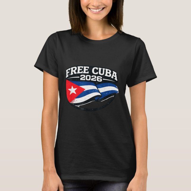 Design Shirt Cuba Cuba Libre Donroe Doctrine T (Framsida)